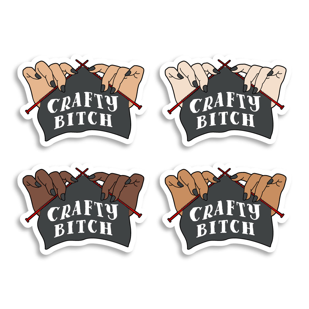 Crafty Bitch Sticker