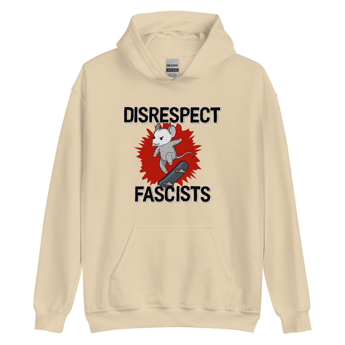 Disrespect Fascists Hoodie