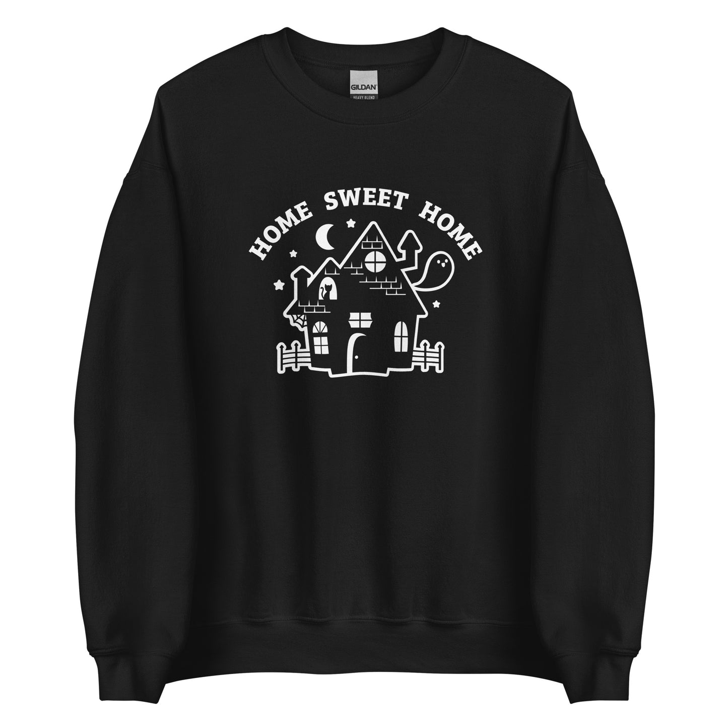 "Home Sweet Home" Haunted House Sweatshirt