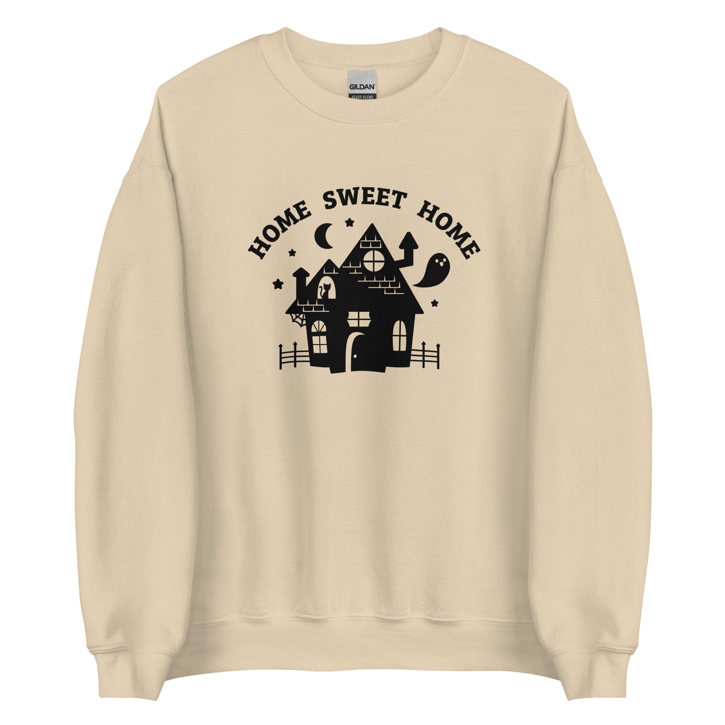 "Home Sweet Home" Haunted House Sweatshirt