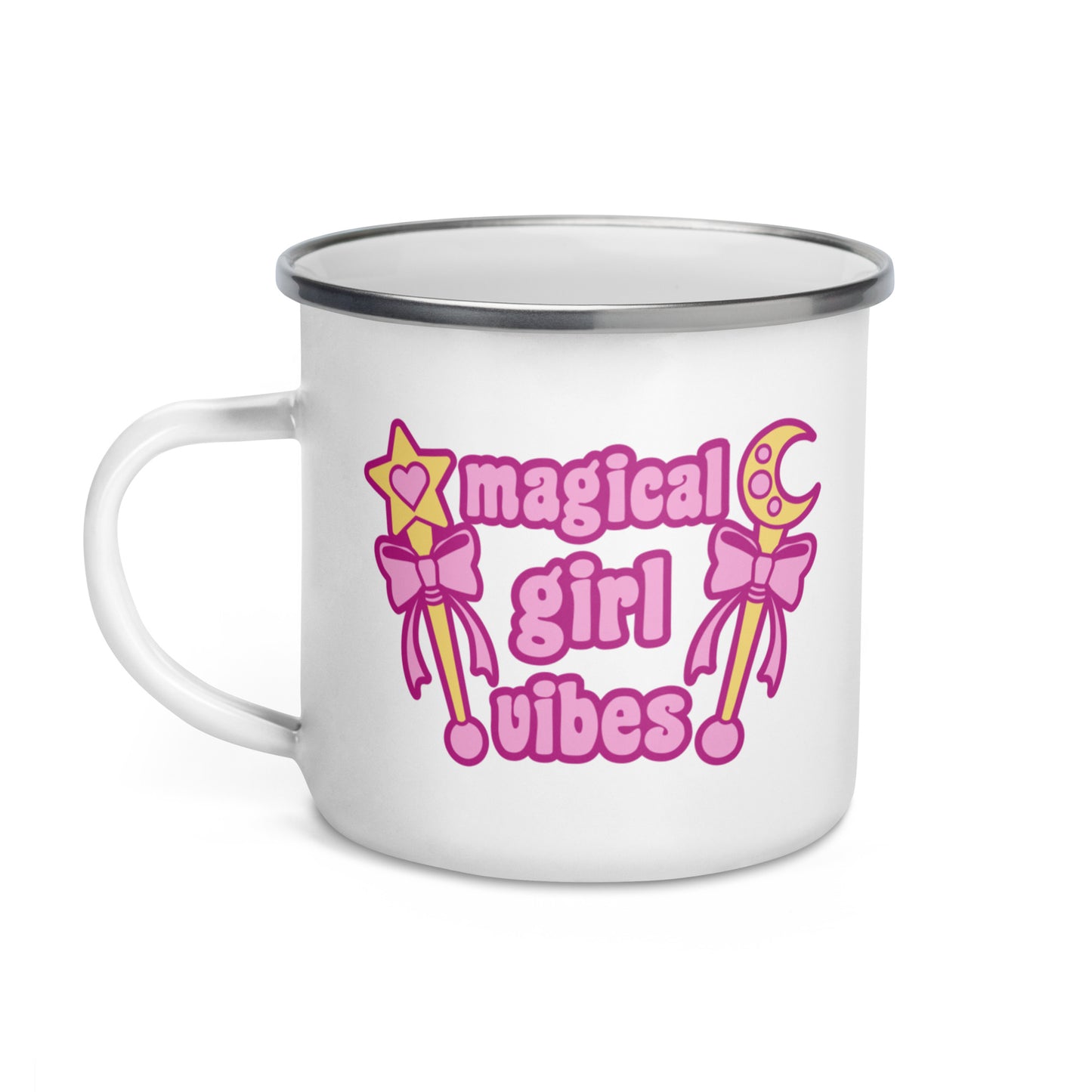 Magical Girl Vibes Enamel Mug