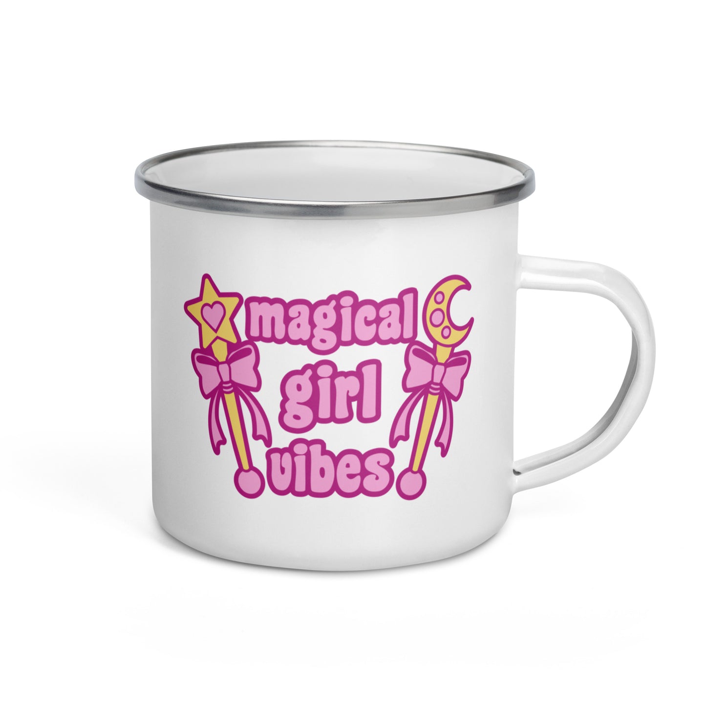 Magical Girl Vibes Enamel Mug