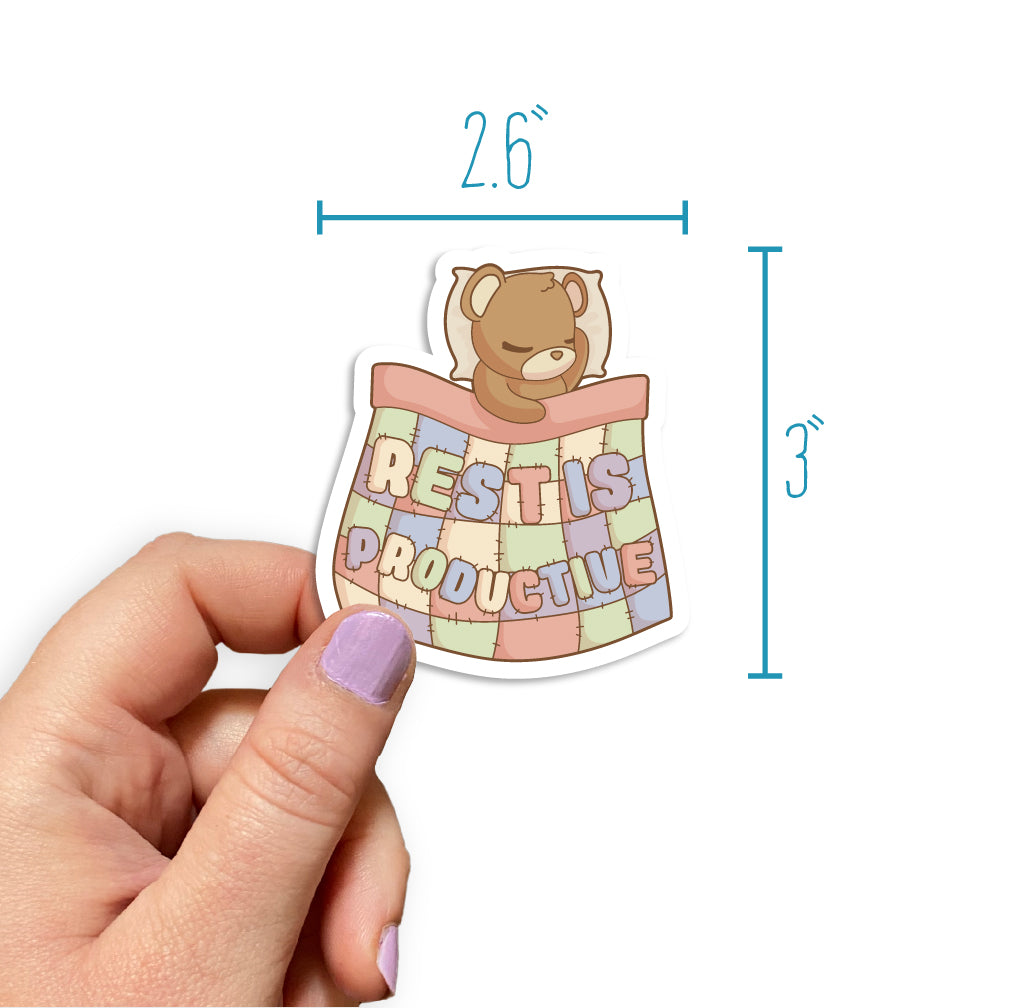 Rest Is Productive Sticker