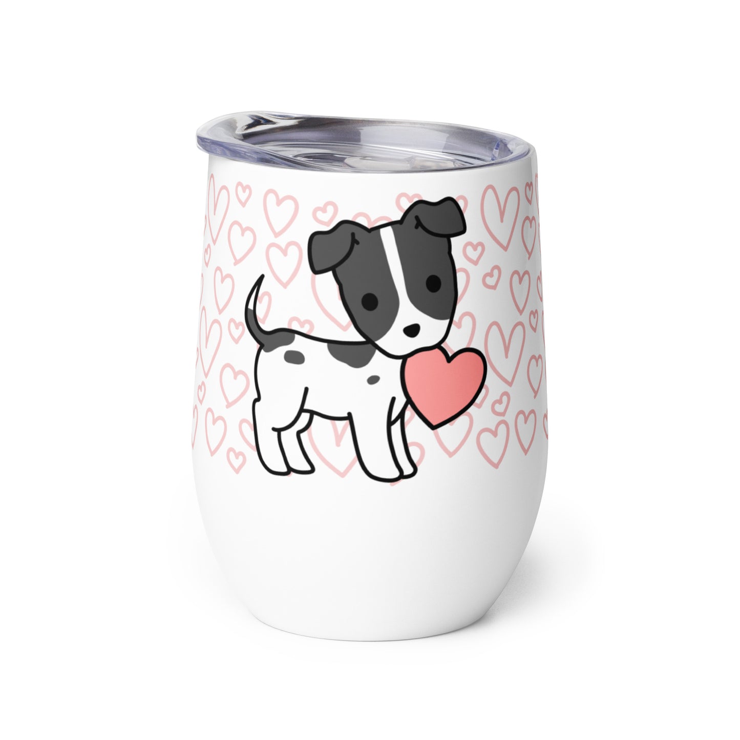 Heart Puppy Tumbler