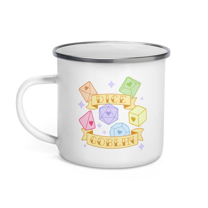 Dice Goblin Enamel Mug