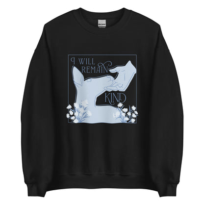 I Will Remain Kind Sweatshirt (Blue)