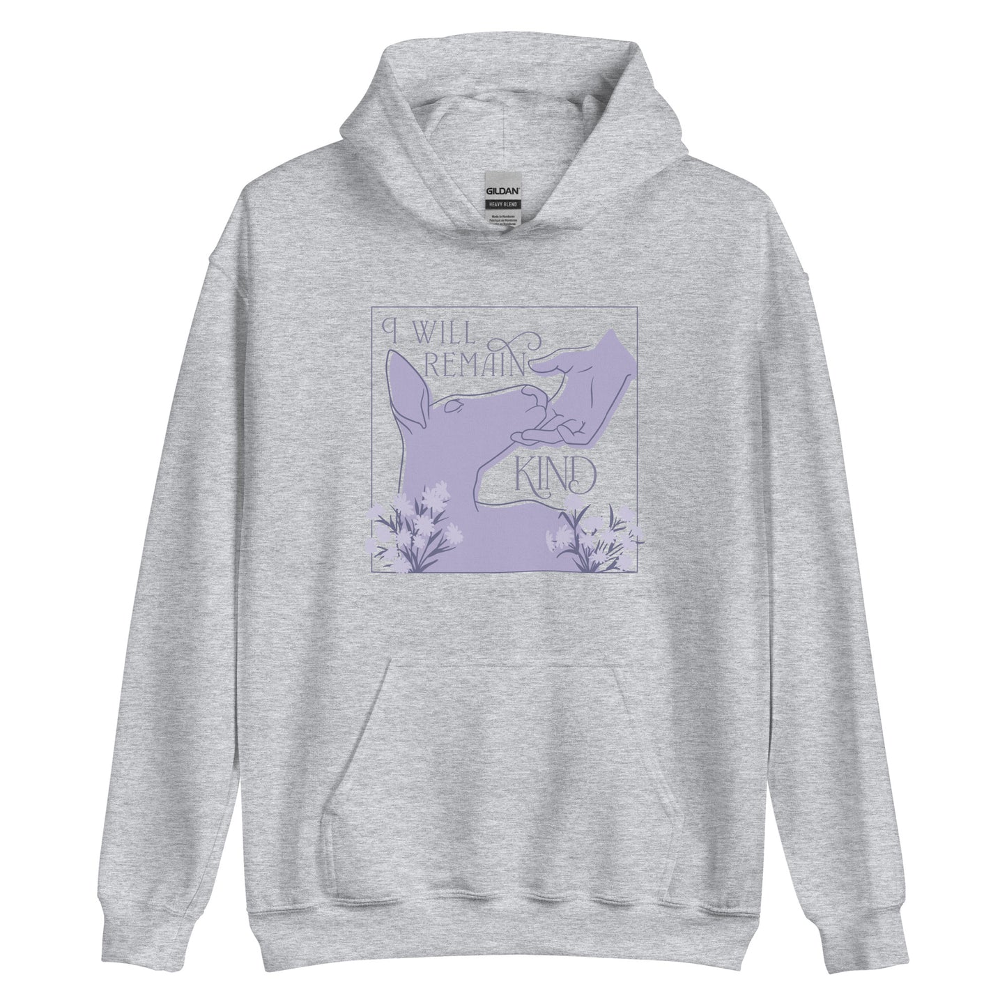 I Will Remain Kind Hoodie (Purple)