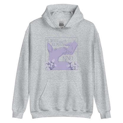 I Will Remain Kind Hoodie (Purple)