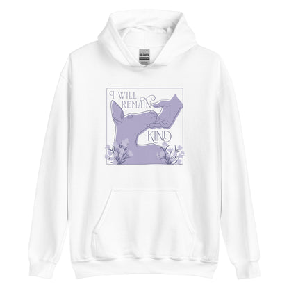 I Will Remain Kind Hoodie (Purple)