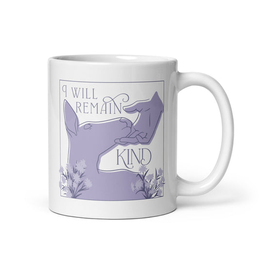 I Will Remain Kind Mug (Purple)