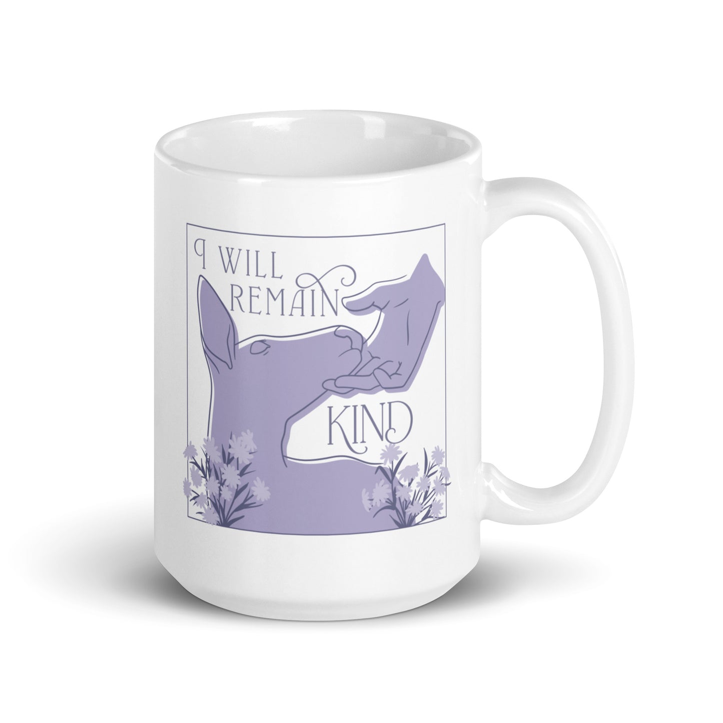 I Will Remain Kind Mug (Purple)