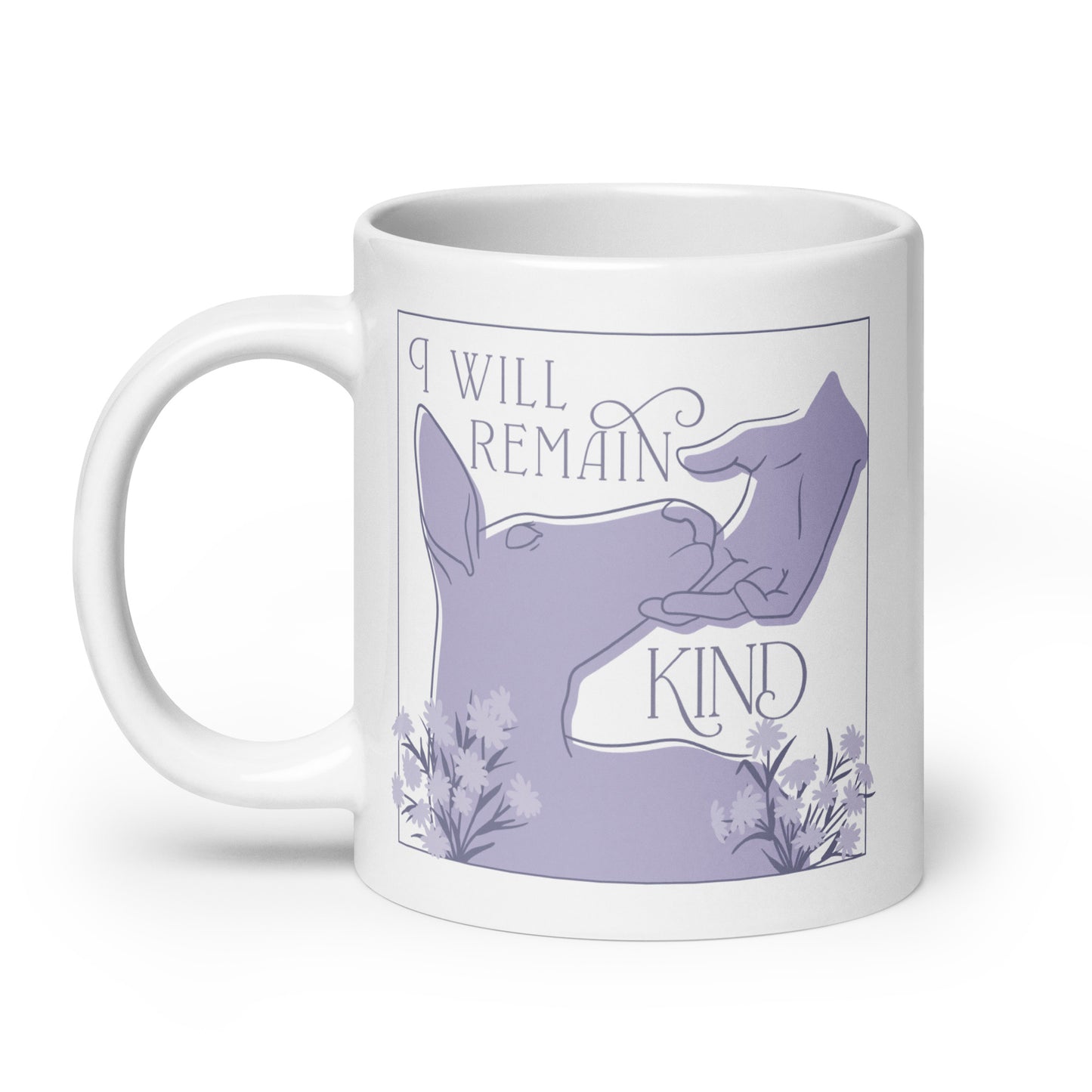 I Will Remain Kind Mug (Purple)