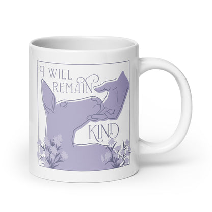 I Will Remain Kind Mug (Purple)