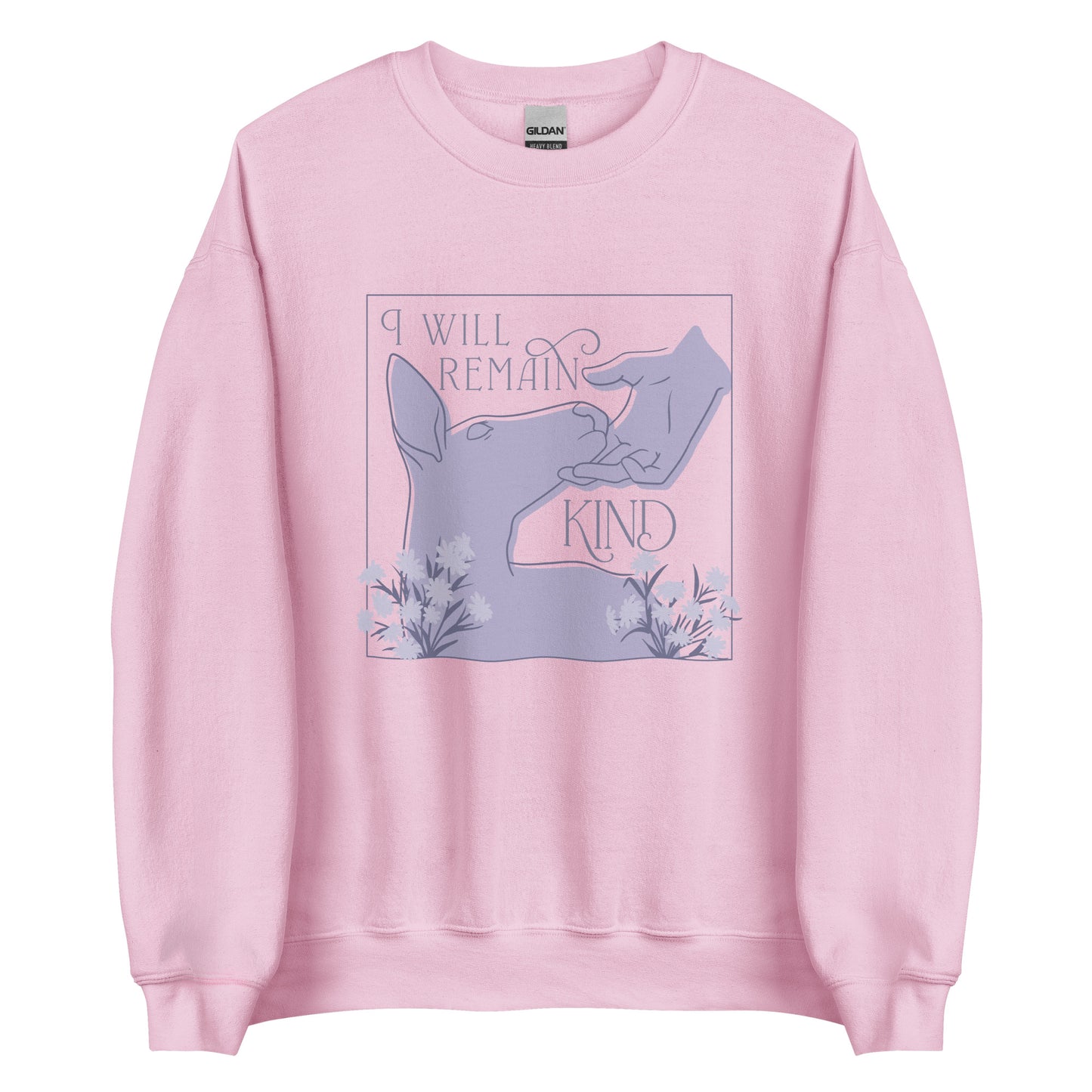 I Will Remain Kind Sweatshirt (Purple)