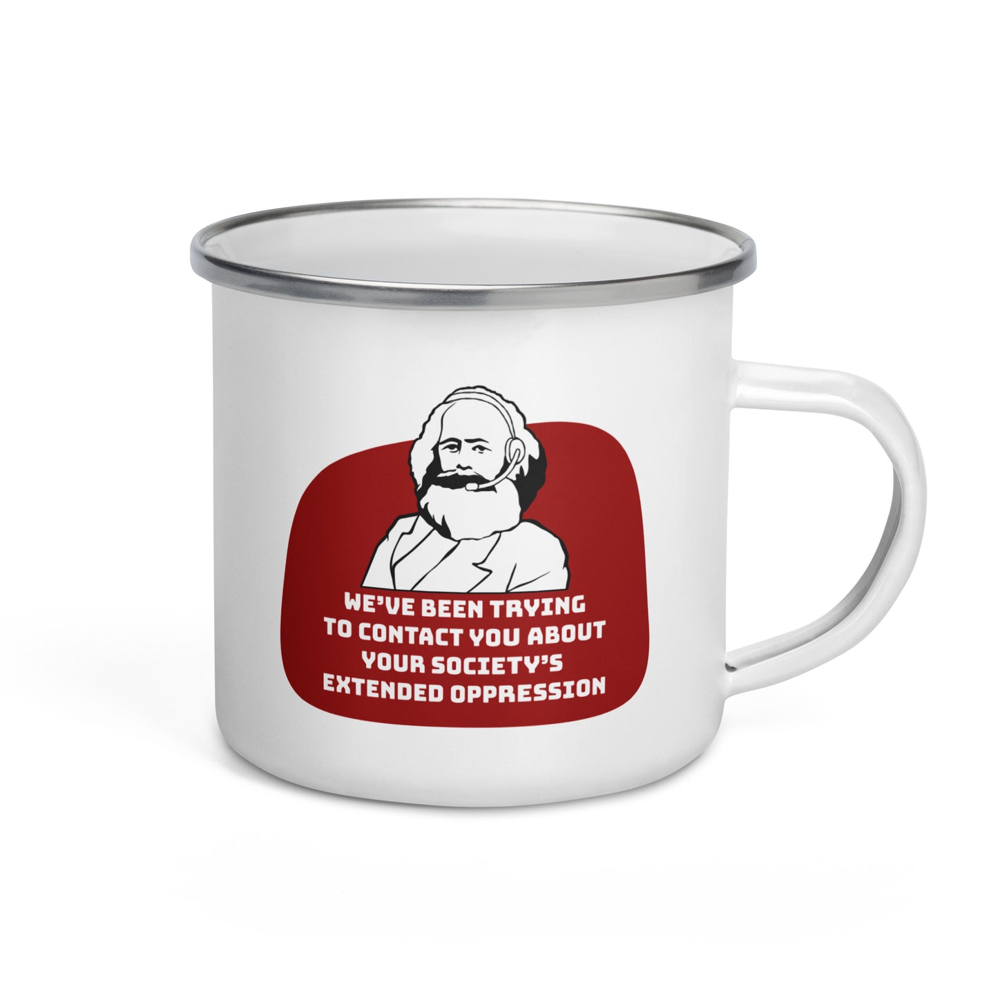 Society's Extended Oppression Enamel Mug