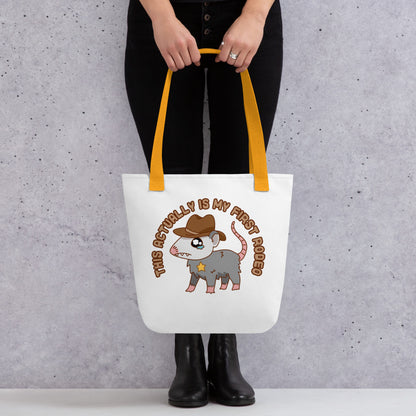 This Actually IS My First Rodeo Tote Bag