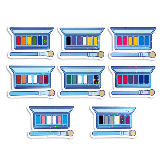 Pride Palette Holographic Stickers