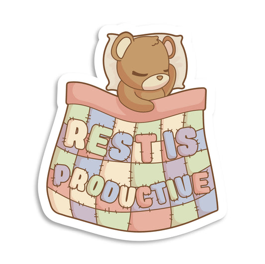 Rest Is Productive Sticker